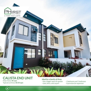 3 Bedroom Townhouse For Sale at Phirst Centrale Hermosa Bataan