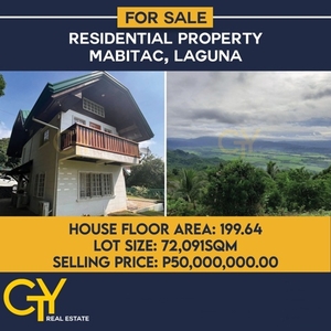 House For Sale In Mabitac, Laguna