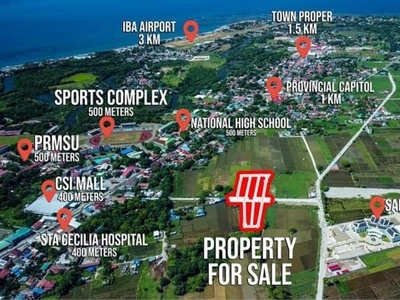 Lot For Sale In Palanginan, Iba