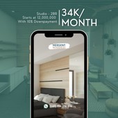 34k/month | Preselling 1 Bedroom for sale in Mergent Residences, Makati