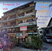 5 Storey Commercial Building for sale in Sta. Cruz, Manila