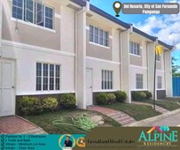 Affordable 2BR Townhouse for Sale in San Fernando Pampanga
