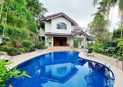 Retirement 2 Story House and Lot with a Pool and Mountain view for Sale in Cebu City