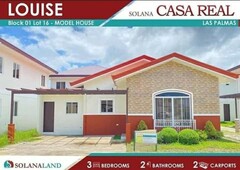 Solana Casa Real Bungalow For Sale in Bacolor Pampanga