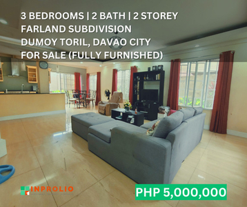 House For Sale In Dumoy, Davao