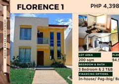 3BR 2T&B House and Lot for Sale (Florence 1)