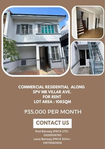 Townhouse For Rent In Molino Iii, Bacoor