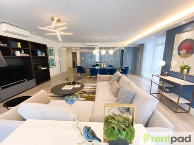 Fully Furnished 3 Bedroom Unit at Proscenium at Rockwell