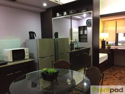 Fully Furnished Studio Unit with Utility Room For Rent at Prince