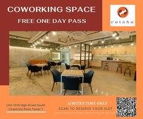 Flexible Coworking Space at High Street, BGC