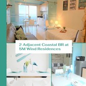 2 Adjacent Coastal Bedroom at SM Wind Residences Tagaytay