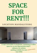 Commercial for rent in Mandaluyong, Metro Manila