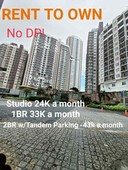 2BR Rent to Own 43K a month NO DP! Avila Tower near Eastwood