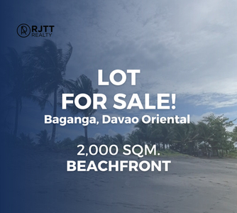Lot For Sale In Baganga, Davao Oriental