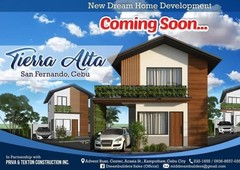 Affordable house & lot San Fernando, Cebu