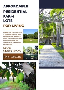Lot 204 sqm Farm Lot for Sale at Green Field Lubao in Pampanga