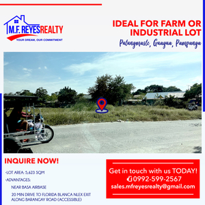 Lot For Sale In Pulungmasle, Guagua
