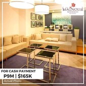 1BR RFO rent to own in Magnolia Residence New Manila