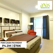 Rent to own studio unit in Axis Residence, Mandaluyong City