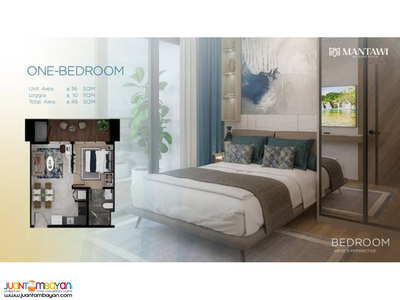 1 Bedroom Condo Unit in Mantawi Residences Mandaue City Cebu