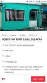 House for Rent SJDM, Bulacan