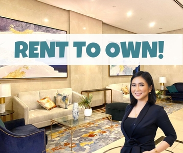 Rent to own studio Condominium unit for sale in McKinley Hill Taguig City