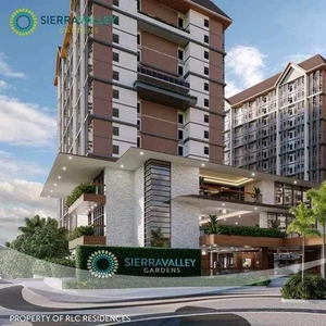 Studio Condominium unit for sale at Sierra Valley Garden, Cainta, Rizal