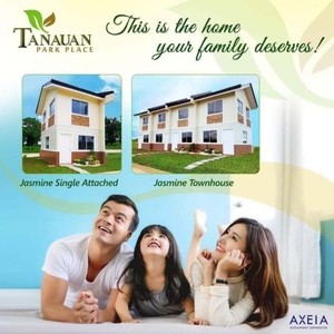 Single Attached with 2 bedrooms in Tanauan, Batangas