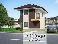 House and Lot in Porac Pampanga from P21K monthly only