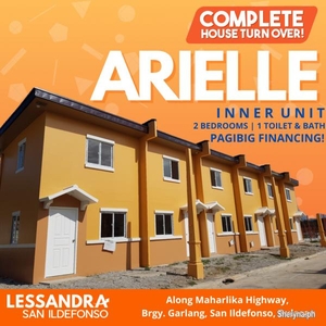 AFFORDABLE HOUSE AND LOT IN SAN ILDEFONSO ARIELLE