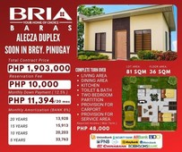 Affordable Bungalow Duplex in Rizal