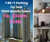 F F One Bedroom with one parking slot in TRAG Manila Tower