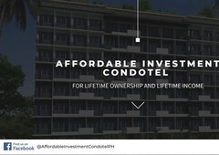 affordable -selling condotel in tagaytay