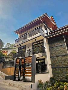 Brand New House with Overlooking View in peaceful environment in Baguio City !