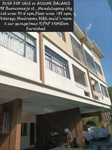Townhouse For Sale In Plainview, Mandaluyong