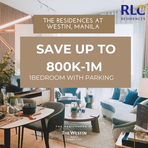 1 Bedroom condo for sale in Westin Residence Manila Sonata on Carousell