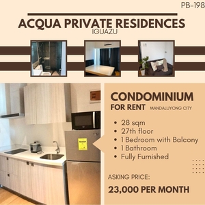 1 Bedroom Unit For Rent at Acqua Private Residences on Carousell