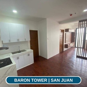 1BR CONDO UNIT FOR SALE IN BARON TOWER SAN JUAN on Carousell