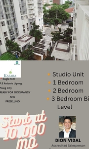1BR W/BALCONY RENT TO OWN CONDO C5 PASIG NEAR ORTIGAS EASTWOOD BGC NO SPOT DOWNPAYMENT PRE SELLING on Carousell