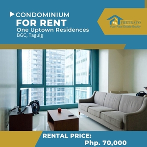 2 Bedroom Unit For Rent in One Uptown Residences BGC Taguig on Carousell