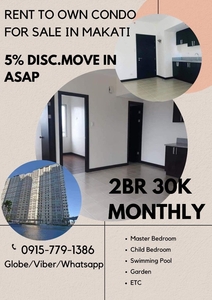 2 BEDROOMS Condo 30K Monthly RFO MOVEin Ready RENT TO OWN Makati San Lorenzo Place Condo near In BGC AYALA MOA NAIA Pasay on Carousell
