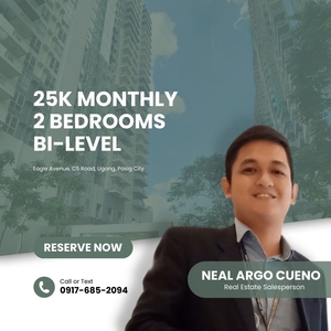 25K MO. BI-LEVEL 2BR LIPAT AGAD RENT TO OWN CONDO IN PASIG on Carousell