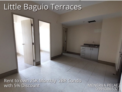 25K MONTHLY RENT TO OWN 2BR CONDO FOR SALE IN LITTLE BAGUIO TERRACES on Carousell