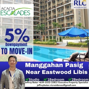 2Bedroom Rent To Own at Manggahan Pasig near Eastwood Libis on Carousell