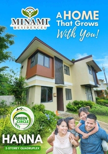 3-bedroom Two-Storey Quadruplex Hanna House & Lot For Sale in General Trias Cavite on Carousell