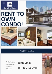 6K MONTHLY CHEAPEST PRE SELLING RENT TO OWN CONDO NEAR STA LUCIA EASTWOOD ORTIGAS NO SPOT DOWNPAYMENT on Carousell