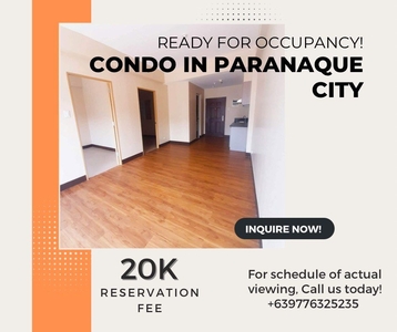 Affordable Condo For Sale in Paranaque City Promo at 5% spot DP to move-in Lancris Residences on Carousell