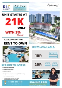 Amisa Residences Cebu 1 Bedroom condo for sale with 3% discount on Carousell