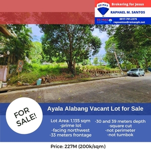 Ayala Alabang Vacant Lot for Sale on Carousell