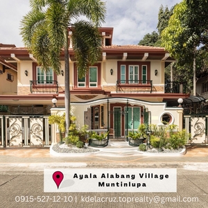 NEW PRICE! house and lot for sale in Ayala Alabang Village